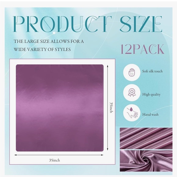 Bundle-Elegant Silky Scarf Collection - Picture 2 of 4